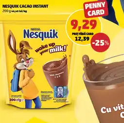 Penny Nesquik cacao instant Ofertă