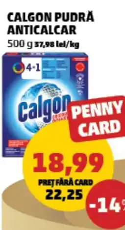 Penny Calgon pudra anticalcar Ofertă