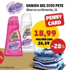 Penny Vanish gel scos pete Ofertă