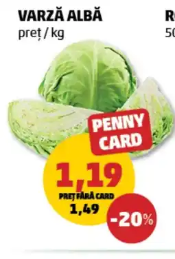 Penny VARZĂ ALBĂ Ofertă