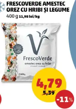Penny Frescoverde amestec orez cu hribi și legume Ofertă