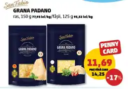 Penny San Fabio grana padano Ofertă