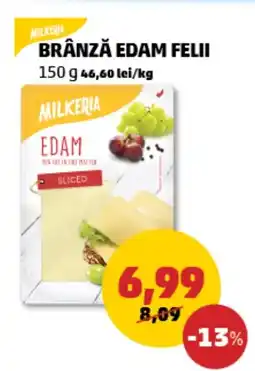 Penny Brânză edam felii Ofertă