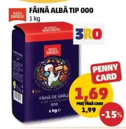 Penny Făină albă tip 000 Ofertă
