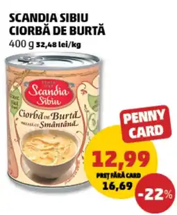 Penny Scandia sibiu ciorbă de burtă Ofertă