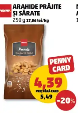 Penny Arahide prăjite şi sărate Ofertă