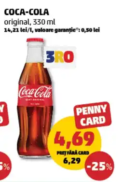 Penny COCA-COLA original Ofertă