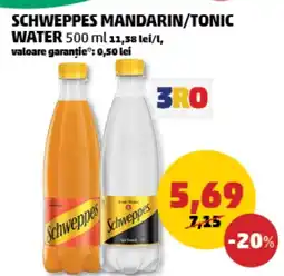 Penny Schweppes mandarin/tonic water Ofertă