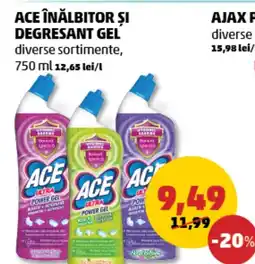 Penny Ace înălbitor si degresant gel Ofertă