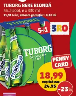 Penny Tuborg bere blondă Ofertă