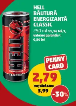 Penny Hell băutură energizantă classic Ofertă