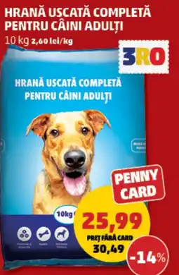 Penny Hrană uscată completă pentru câini adulți Ofertă