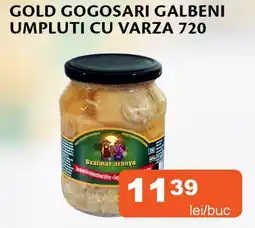 Unicarm Gold gogosari galbeni umpluti cu varza 720 Ofertă