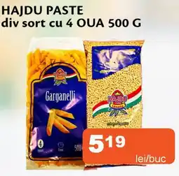 Unicarm Hajdu paste div sort cu 4 oua Ofertă