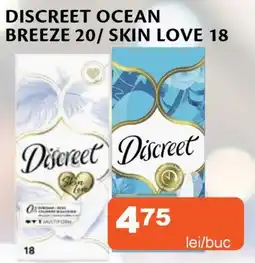 Unicarm Discreet ocean breeze 20/ skin love 18 Ofertă