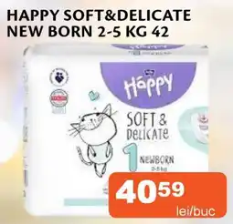 Unicarm Happy soft&delicate new born Ofertă