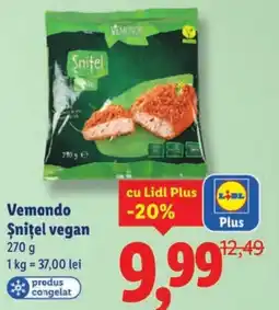Lidl Vemondo Şniţel vegan Ofertă
