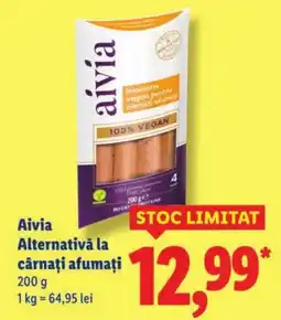Lidl Aivia Alternativă la cârnaţi afumați Ofertă