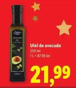 Lidl Ulei de avocado Ofertă
