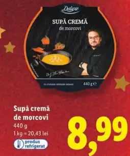 Lidl Supă cremă de morcovi Ofertă