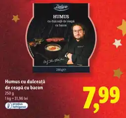 Lidl Humus cu dulceață de ceapă cu bacon Ofertă