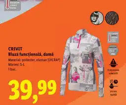 Lidl CRIVIT Bluză funcțională, damă Ofertă