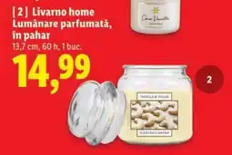 Lidl Livarno home Lumânare parfumată, în pahar Ofertă