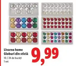 Lidl Livarno home Globuri din sticlăǎ Ofertă