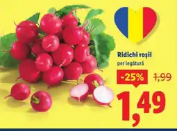Lidl Ridichi roşii Ofertă