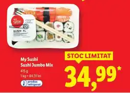 Lidl My Sushi Sushi Jumbo Mix Ofertă