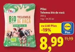 Lidl Pilos Telemea bio de vacǎ Ofertă