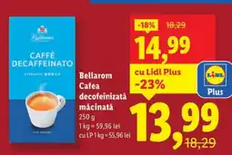 Lidl Bellarom Cafea decofeinizatǎ măcinată Ofertă