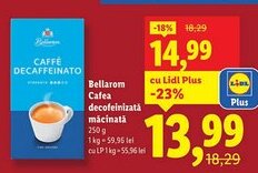 Lidl Bellarom Cafea decofeinizatǎ măcinată Ofertă