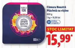 Lidl Cămara Noastră Plăcintă cu visine Ofertă