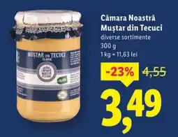Lidl Cǎmara Noastră Muştar din Tecuci Ofertă