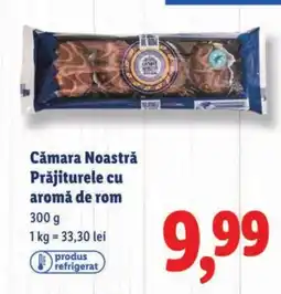 Lidl Cămara Noastră Prăjiturele cu aromă de rom Ofertă