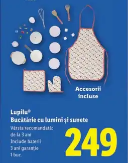 Lidl Lupilu Bucătărie cu lumini şi sunete Ofertă