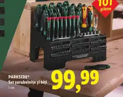 Lidl PARKSIDE Set şurubelnițe și biţi Ofertă