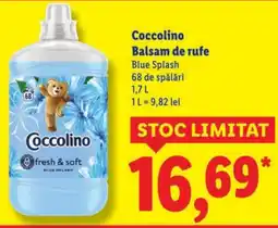 Lidl Coccolino Balsam de rufe Ofertă