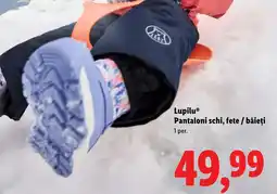 Lidl Lupilu Pantaloni schi, fete / băieți Ofertă