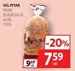 Auchan Vel pitar pâine boierească albă Ofertă