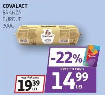 Auchan Covalact brânză burduf Ofertă
