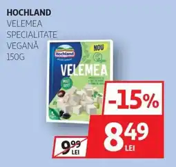 Auchan Hochland velemea specialitate vegană Ofertă