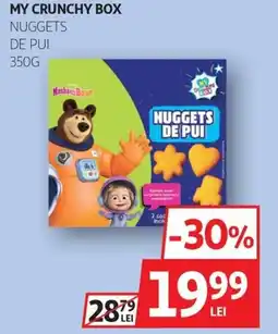 Auchan My crunchy box nuggets de pui Ofertă