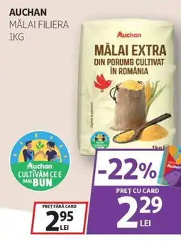 Auchan Auchan mălai filiera Ofertă