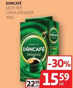 Auchan Doncafé selected cafea măcinată Ofertă