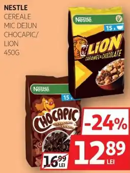 Auchan Nestle cereale mic dejun chocapic/ lion Ofertă