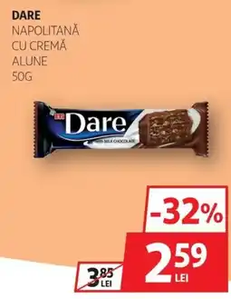 Auchan Dare napolitană cu cremă alune Ofertă