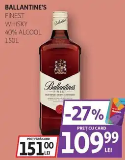 Auchan Ballantine's finest whisky Ofertă