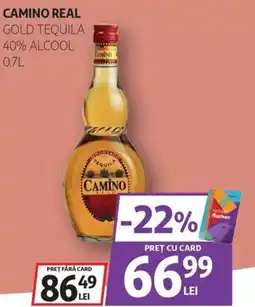 Auchan Camino real gold tequila Ofertă